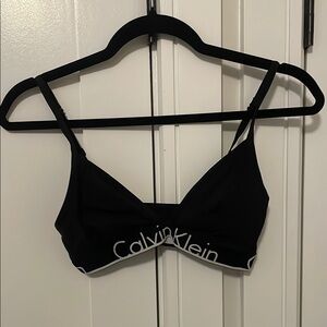 Calvin Klein Black Stretch Bra Intimates